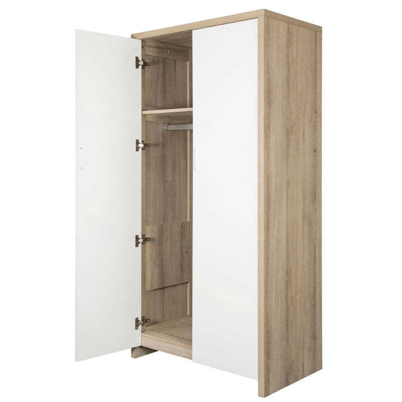 Tutti Bambini Modena 3pc Room Set, White/Oak