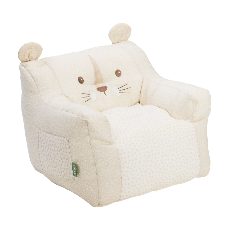 Tutti Bambini Beanbag Chair, Larry Leopard