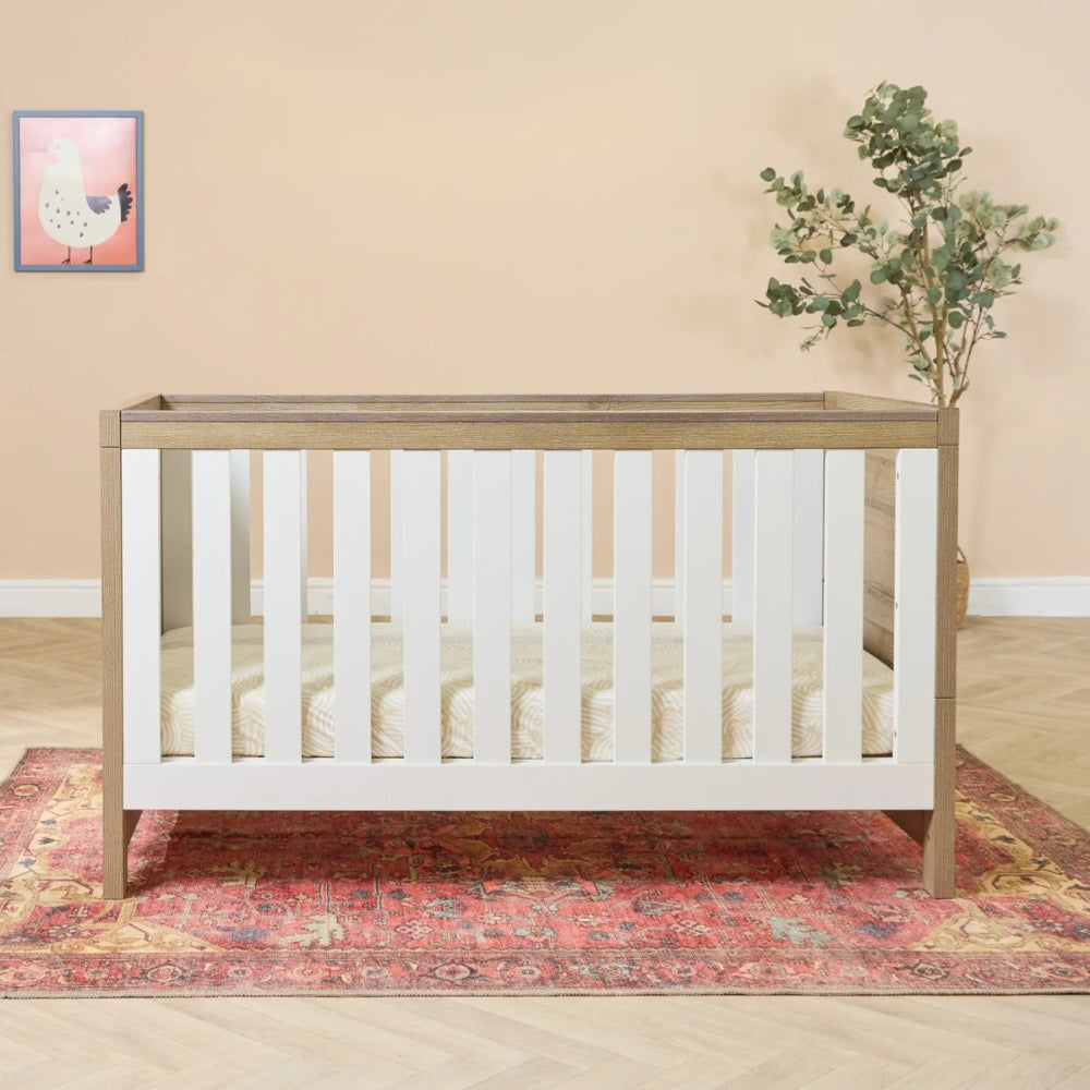 Tutti Bambini Modena 3pc Room Set, White/Oak