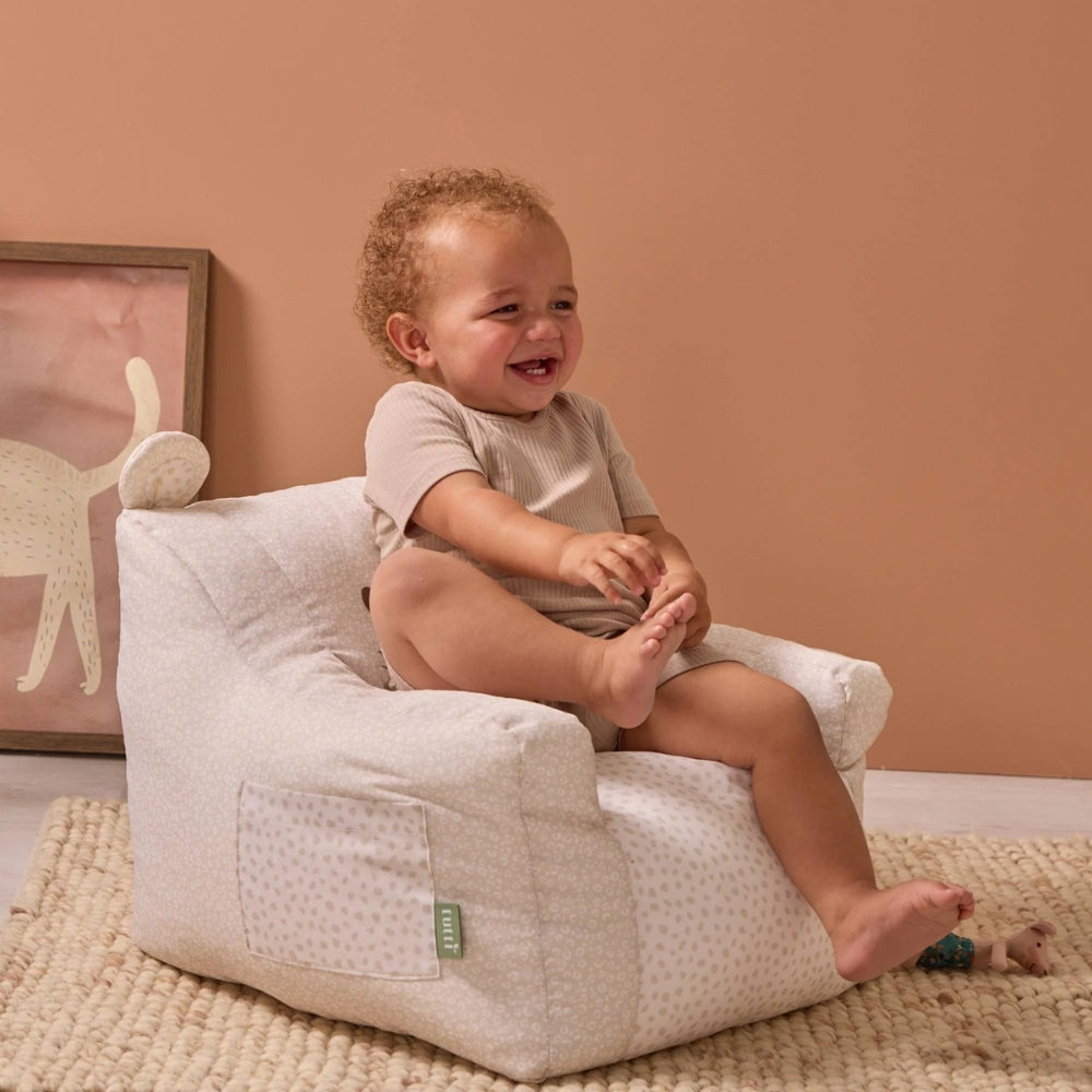 Tutti Bambini Beanbag Chair, Larry Leopard