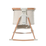 Tutti Bambini CoZee Air Crib, Scandinavian Walnut & Ecru