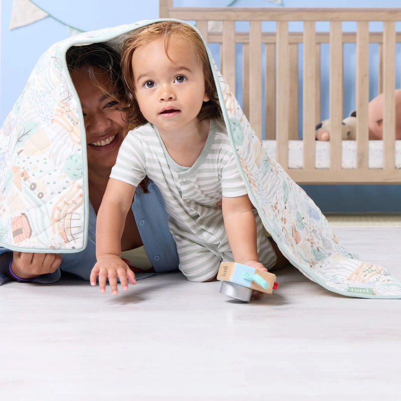 Tutti Bambini Cot/Cot Bed Coverlet, Good Life
