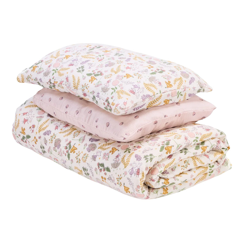 Tutti Bambini Cot Duvet Cover & Pillowcase Set, Tiny Tails