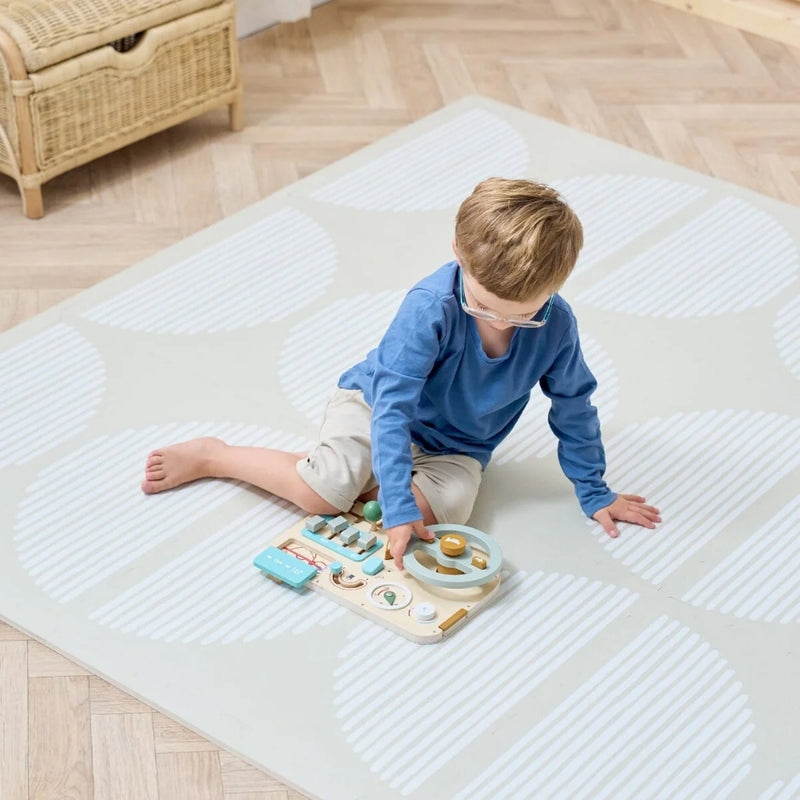 Tutti Bambini Infinity Baby Playmat, Orbital Oatmeal