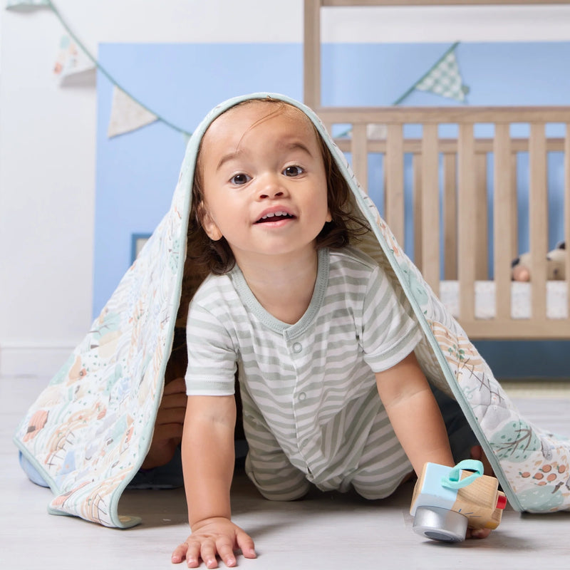 Tutti Bambini Cot/Cot Bed Coverlet, Good Life