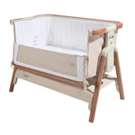 Tutti Bambini CoZee Crib, Scandinavian Walnut & Ecru