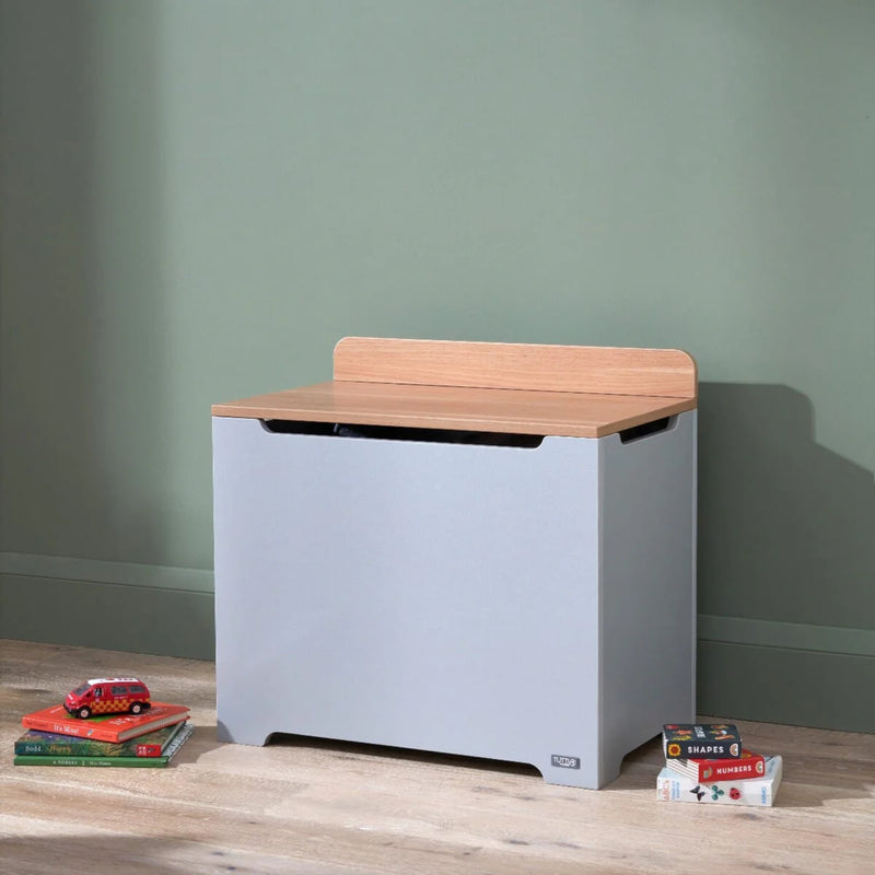Tutti Bambini Rio Toy Box, Dove Grey/Oak