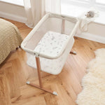 Tutti Bambini Zizee Crib, Scandinavian/Ecru