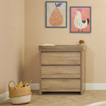 Tutti Bambini Modena 2 Piece Room Set & Mattress, Oak