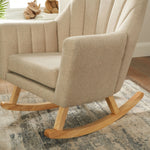 Tutti Bambini Jonah Nursing Chair & Stool, Stone