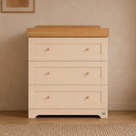 Tutti Bambini Rio 2pc Room Set & Mattress, Cashmere/Honey Oak