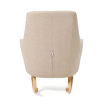 Tutti Bambini Jonah Nursing Chair & Stool, Stone