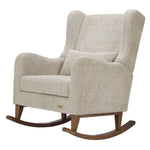 Tutti Bambini Harper Wingback Rocking Chair & Foot Stool, Teddy Mushroom