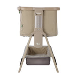 Tutti Bambini CoZee Air 2 Bedside Crib, Soft Walnut/Cocoa