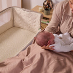 Tutti Bambini CoZee Air 2 Bedside Crib, Soft Walnut/Cocoa