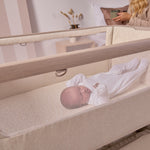 Tutti Bambini CoZee Air 2 Bedside Crib, Soft Walnut/Cocoa