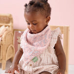 Tutti Bambini Muslin Bandana Bibs 3pc, Tiny Tails
