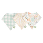 Tutti Bambini Muslin Bandana Bibs 3pc, Good Life