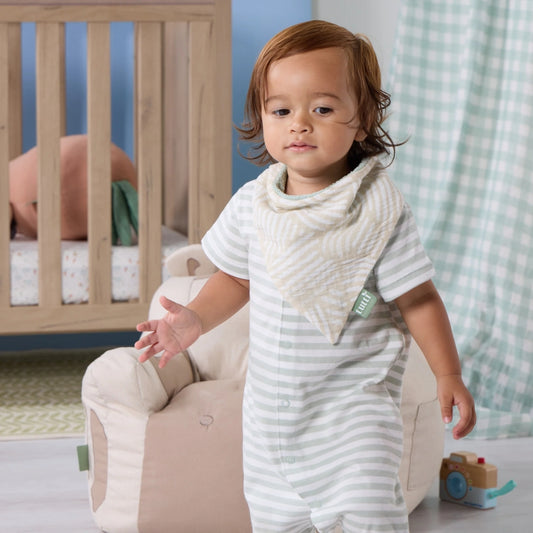 Tutti Bambini Muslin Bandana Bibs 3pc, Good Life