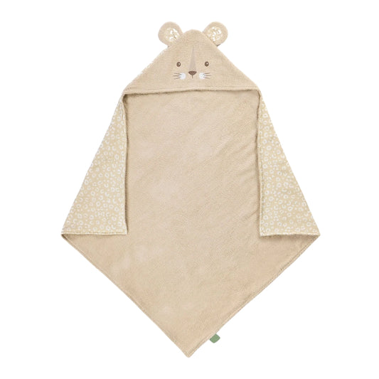 Tutti Bambini Hooded Towel, Larry Leopard