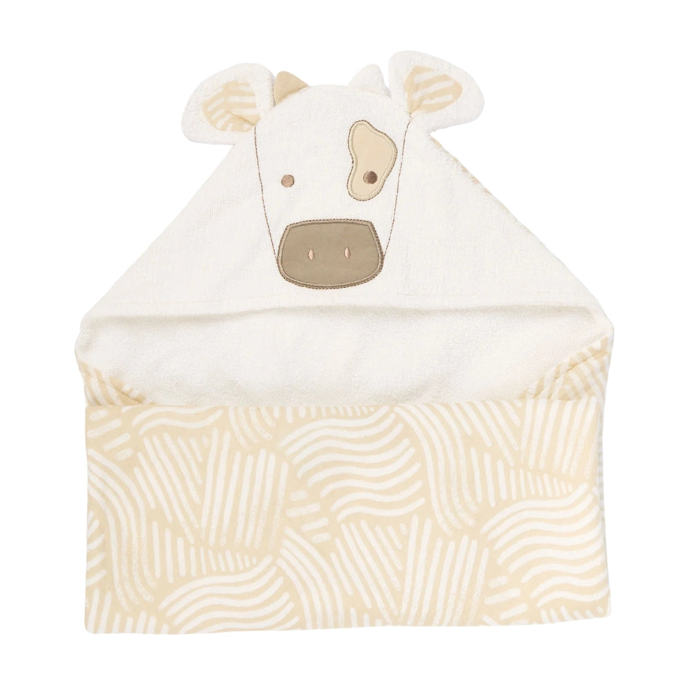 Tutti Bambini Hooded Towel, Clemi Cow