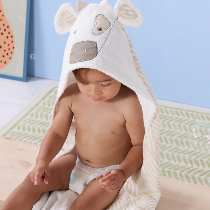 Tutti Bambini Hooded Towel, Clemi Cow
