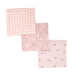 Tutti Bambini Muslin Squares 3pk, Tiny Tails