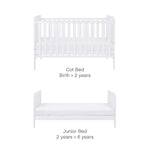 Tutti Bambini Rio Cot Bed - with Cot Top Changer & Mattress