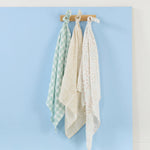Tutti Bambini Large Muslin Square Swaddles 3pk, Good Life
