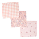 Tutti Bambini Large Muslin Square Swaddles 3pk, Tiny Tails