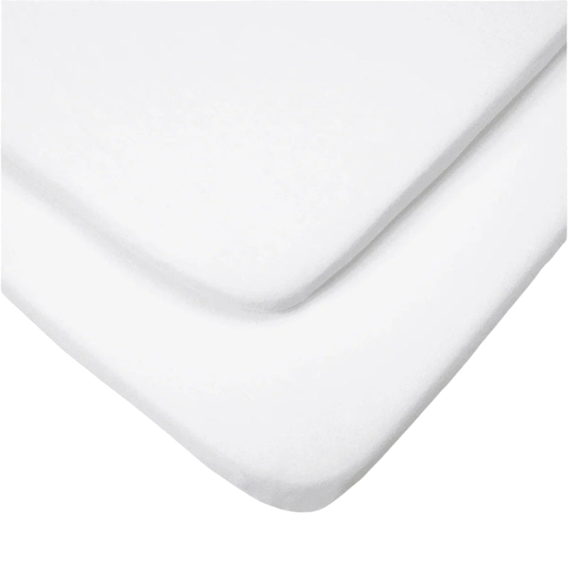 Tutti Bambini Essential Cozee Crib Sheets, White