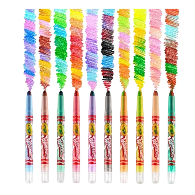 Crayola Twistable Swirl Crayons - 10 Pack