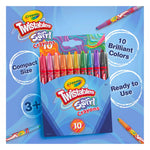 Crayola Twistable Swirl Crayons - 10 Pack