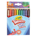Crayola Twistable Swirl Crayons - 10 Pack
