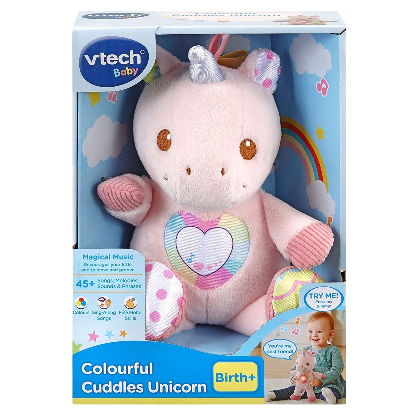 VTech Colourful Cuddles Unicorn