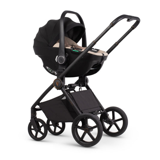 Venicci Claro 2 Chocolate 4-in-1 Bundle - with Tiago Beige