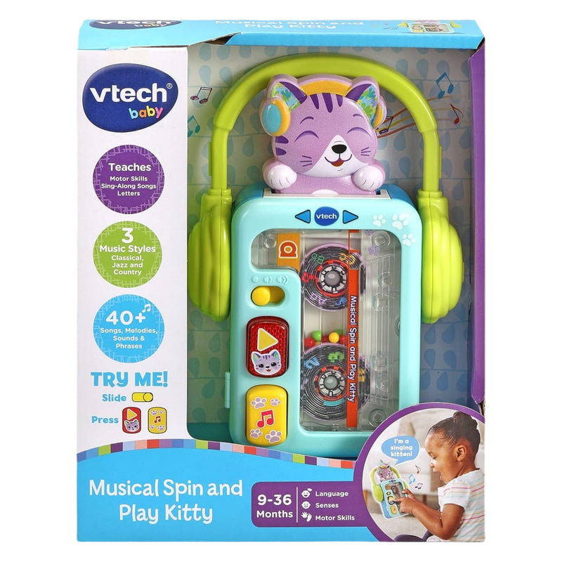 VTech Musical Spin and Play Kitty