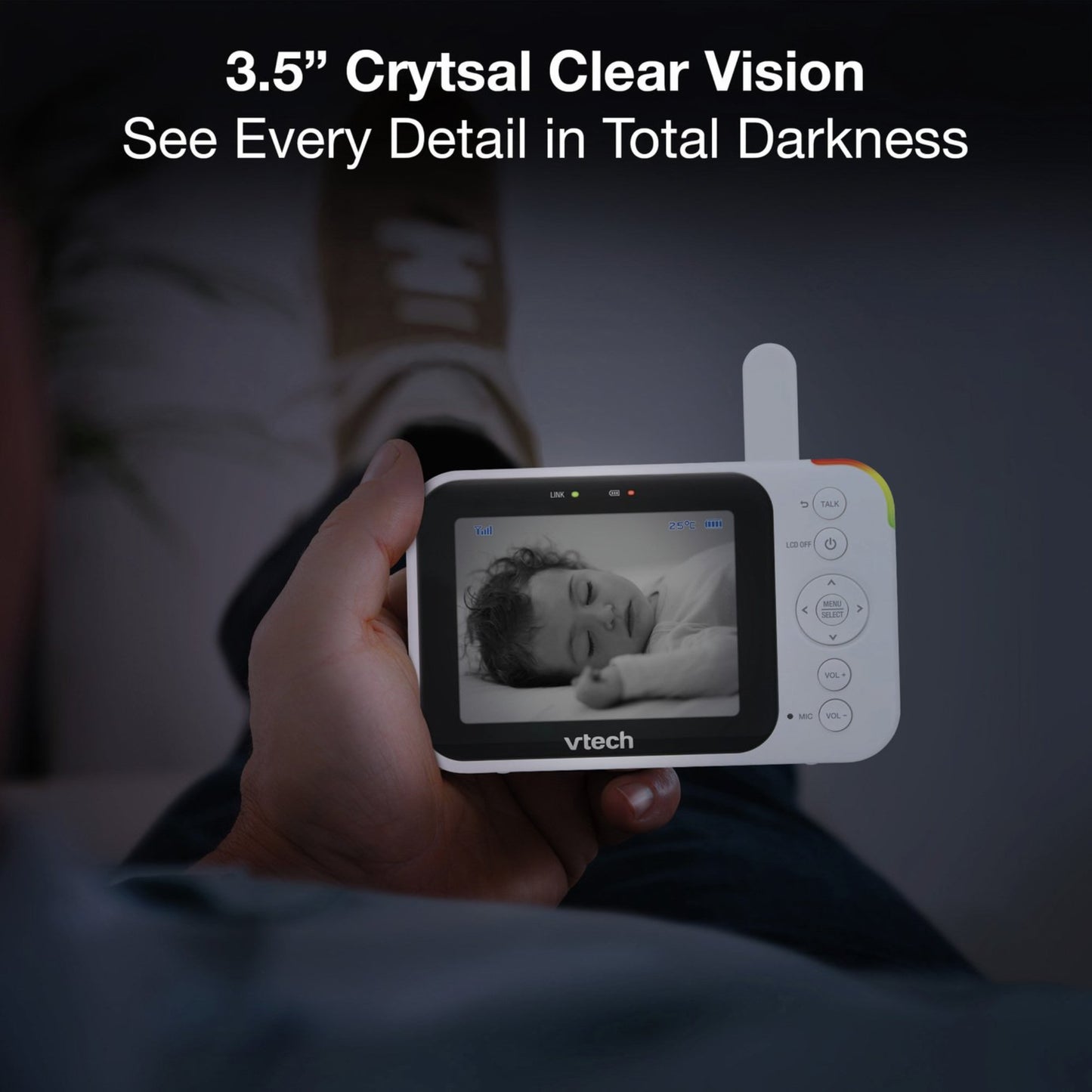 VTECH VM4263 Pan & Tilt 3.5" Video Monitor
