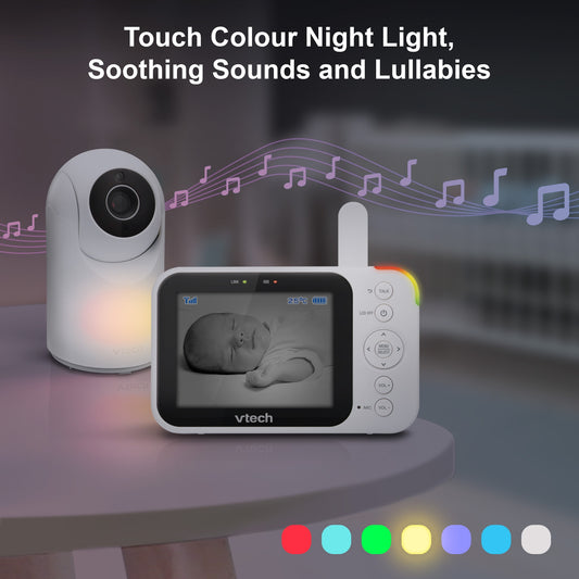 VTECH VM4263 Pan & Tilt 3.5" Video Monitor