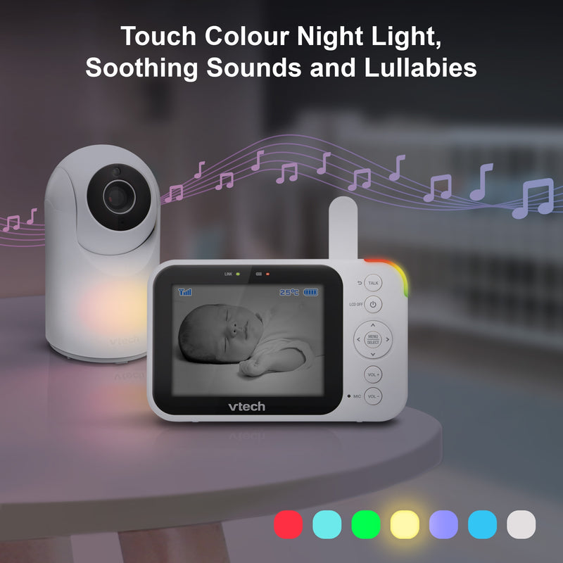 VTECH VM4263 Pan & Tilt 3.5" Video Monitor