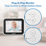 VTECH VM4263 Pan & Tilt 3.5" Video Monitor