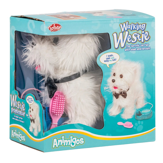 Animigos Walking Westie Dog
