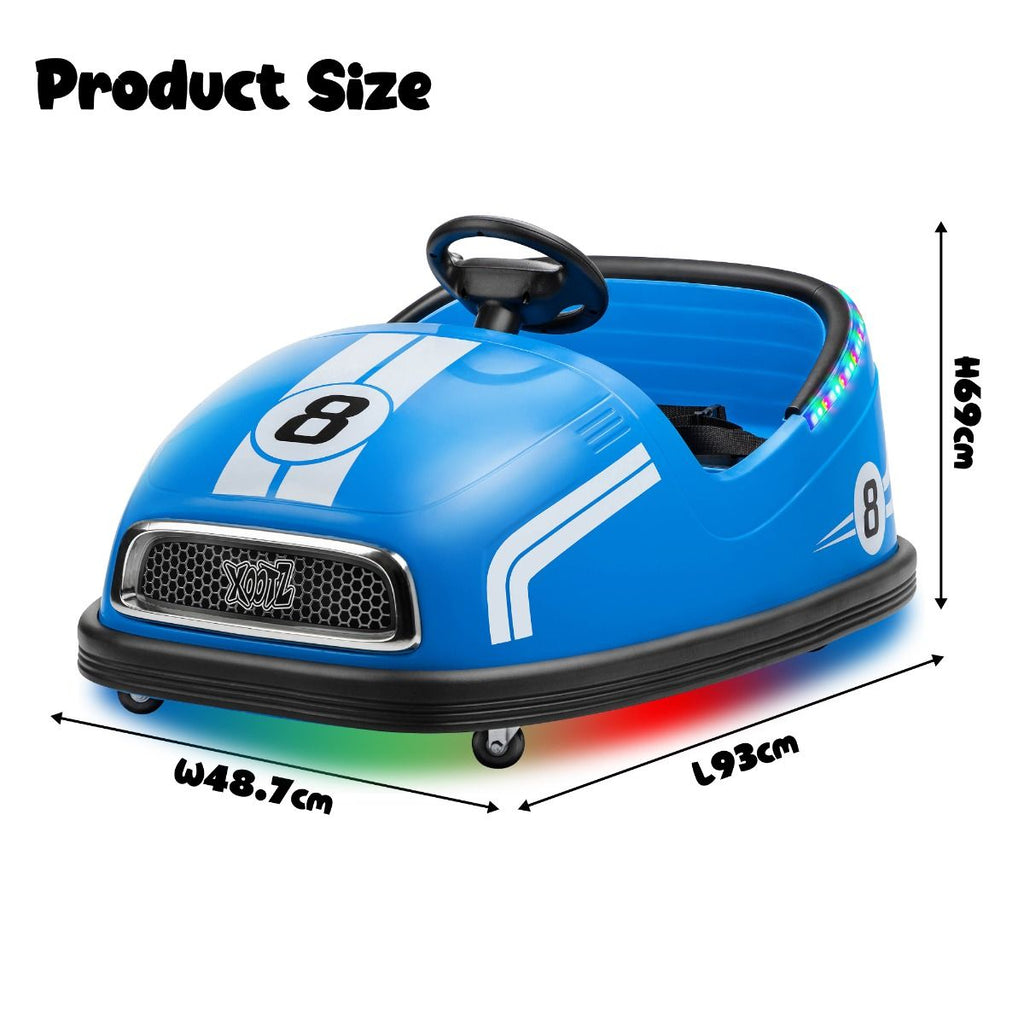 Xootz Big Bumper Car Blue Kings Baby Shop