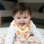 Ziggle 4pc Bandana Dribble Bibs, Woodland
