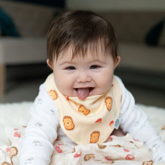 Ziggle 4pc Bandana Dribble Bibs, Woodland