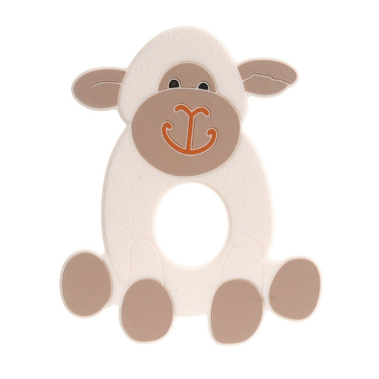 Ziggle Silicone Teether, Sheep