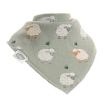 Ziggle 4pc Bandana Dribble Bibs, Country Life