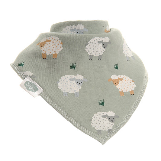 Ziggle 4pc Bandana Dribble Bibs, Country Life