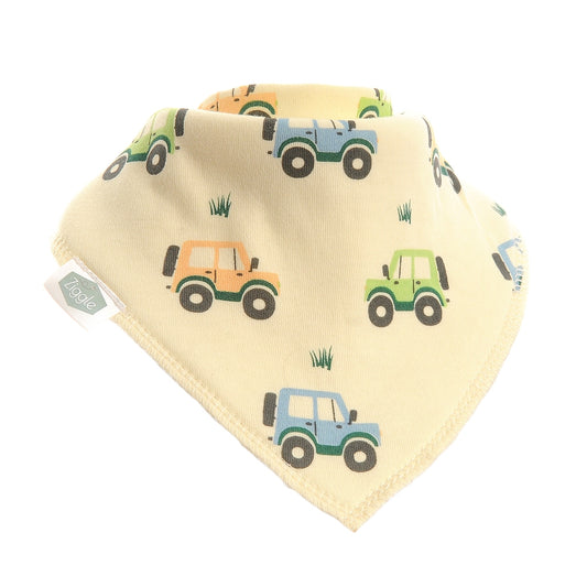 Ziggle Bandana Dribble Bib, Landrovers