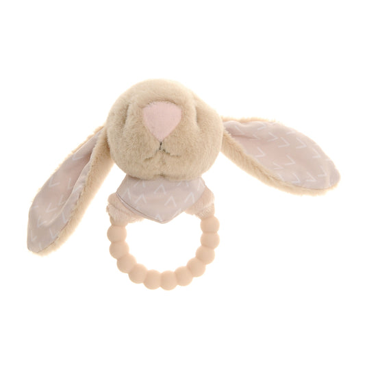 Ziggle Plush Rattle, Bunny